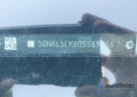 2013 Chevrolet Captiva Sport Lt из США, поврежденный, VIN 3GNAL3EK6DS589066